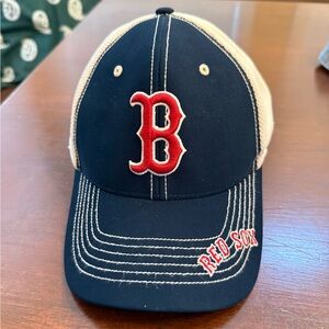Boston Red Sox Navy and White Cap